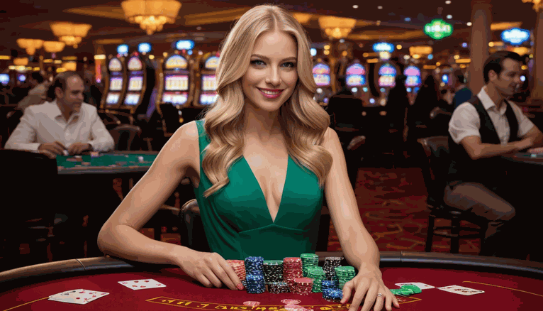 Imagem promocional da plataforma oficial do cassino